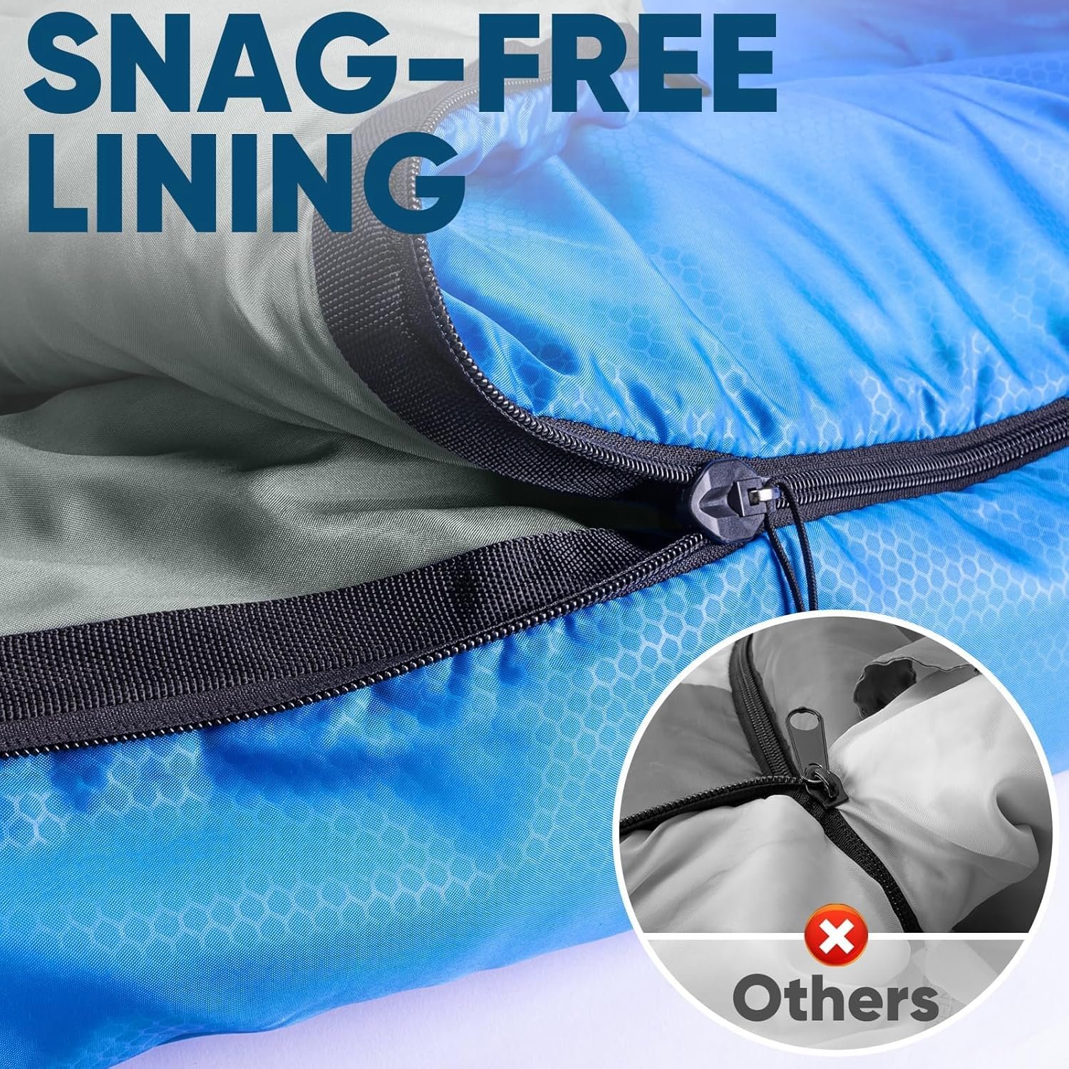 成人轻便睡袋，留学生海外旅行露营暖睡利器，机洗防水四季通用易携不占行李