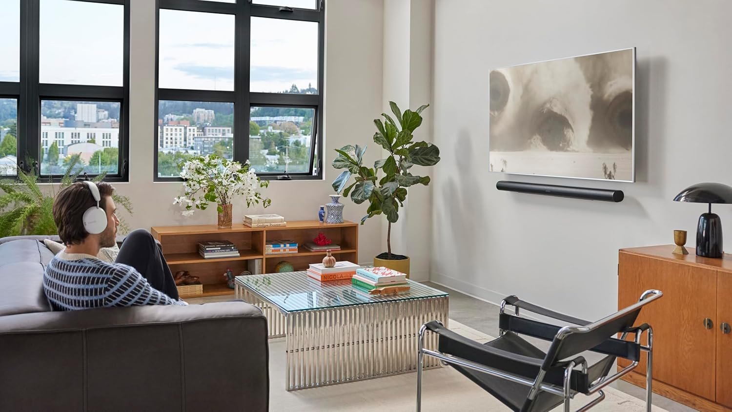 Dolby Atmos语音控制音条 9.1.4环绕声 - 留学生租房公寓影音升级，语音遥控轻松追剧解压不扰邻