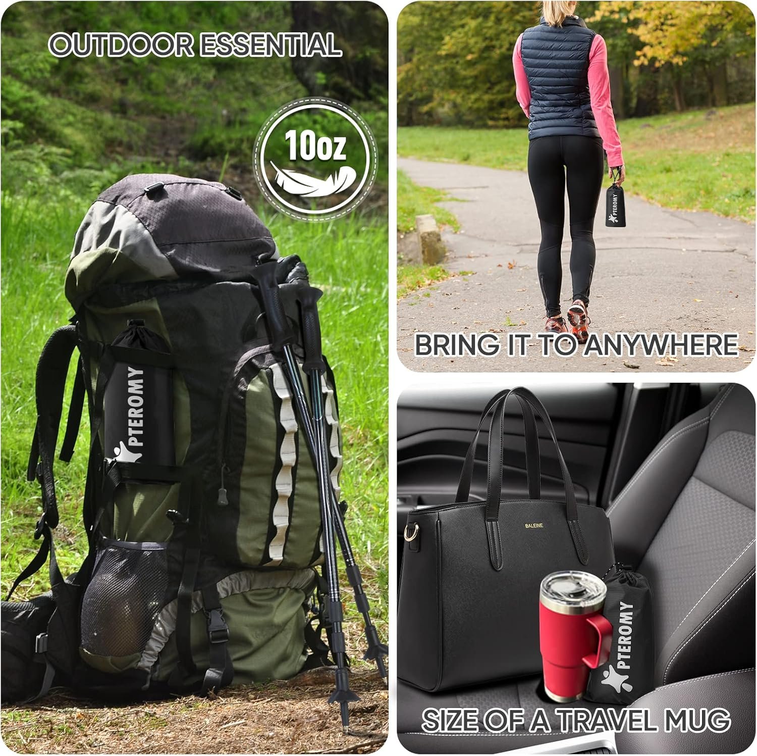 带兜帽成人雨披带口袋防水轻便男女通用雨衣，留学生海外突发雨天步行上课旅行神器，轻装守护书包手机干爽不误due