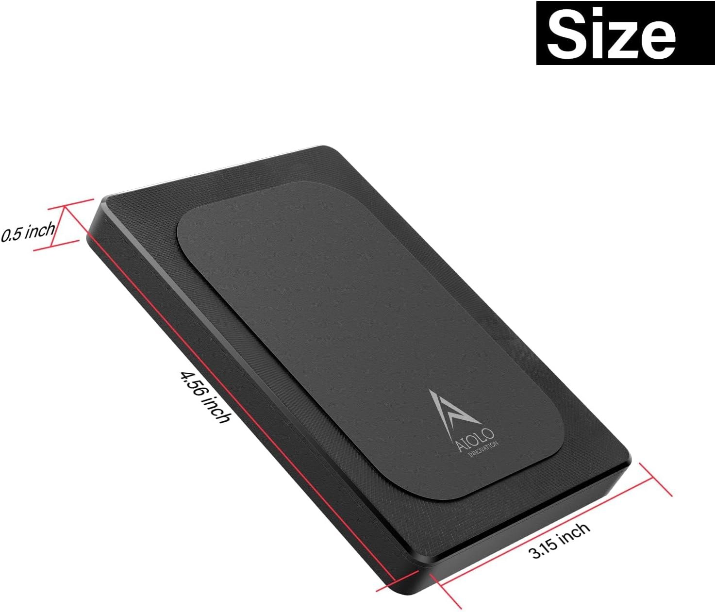 1TB超薄便携外置硬盘USB3.0 USB-C：留学生跨国搬家数据守护，轻薄备份海量作业照片游戏，兼容PC Mac笔记本PS4 Xbox随宿舍携带