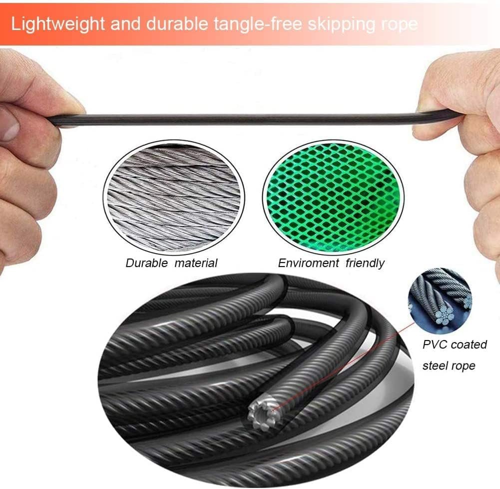 调节球轴承跳绳，留学生宿舍速瘦神器，熬夜赶due后5分钟燃脂提神，海外租房健身利器