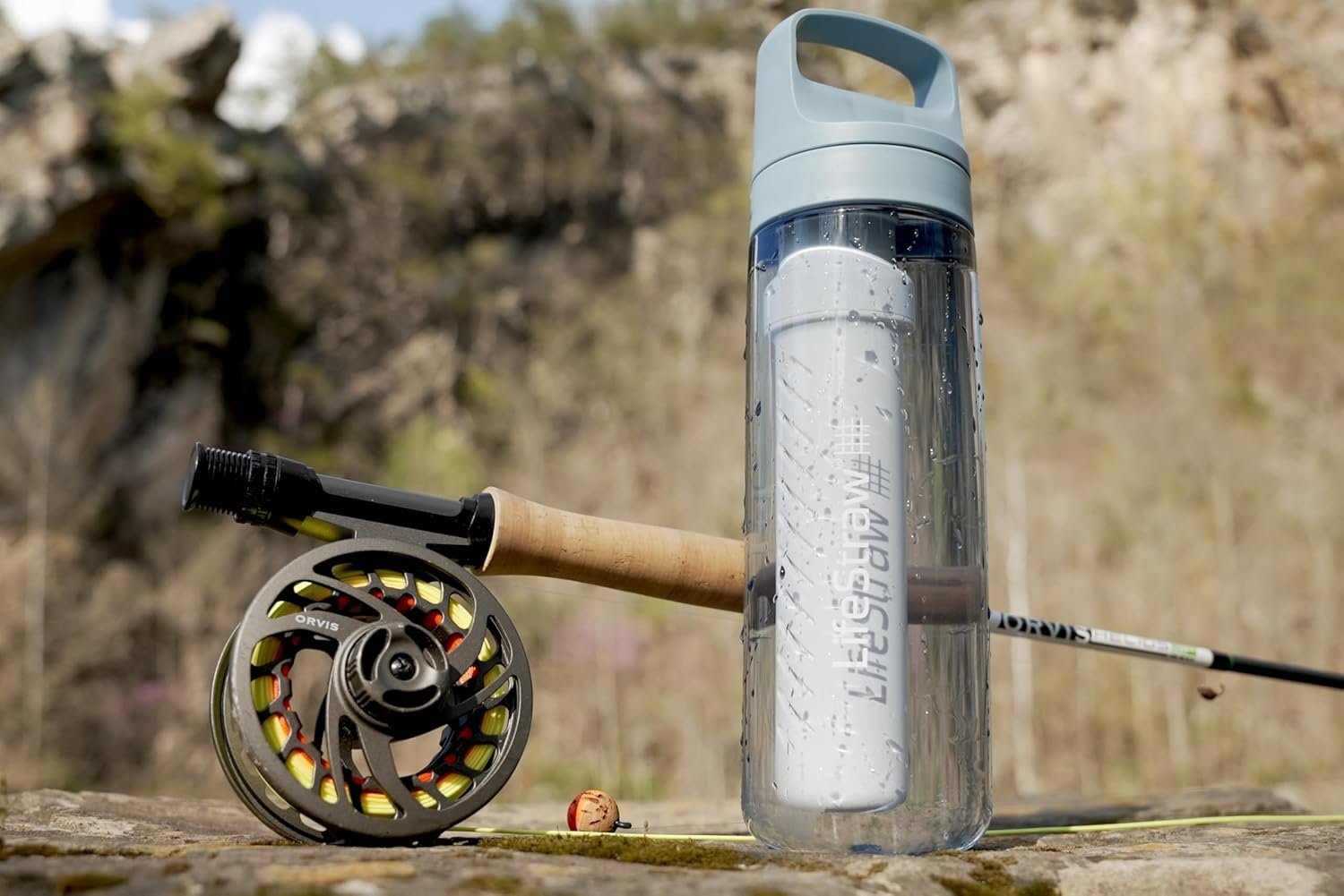 22oz BPA-Free过滤水瓶2-Pack，留学租房旅行净水神器，滤除细菌寄生虫微塑料提升口感，海外喝水随时安心无忧