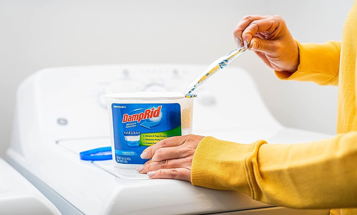 无香味一次性吸湿剂 10.5盎司 3包装 - 留学生租房潮湿克星 消除霉臭 宿舍空气清新守护