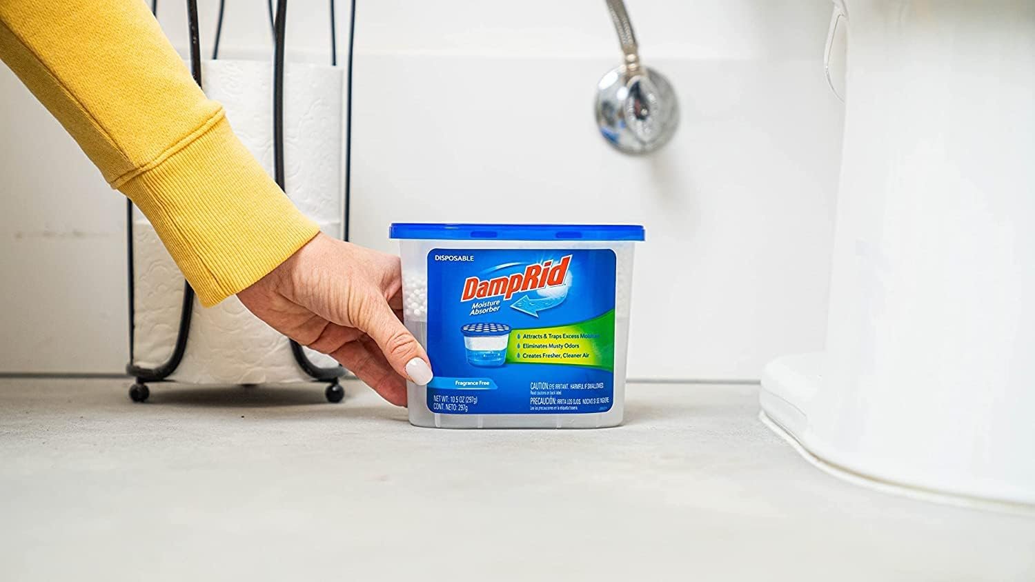 无香味一次性吸湿剂 10.5盎司 3包装 - 留学生租房潮湿克星 消除霉臭 宿舍空气清新守护