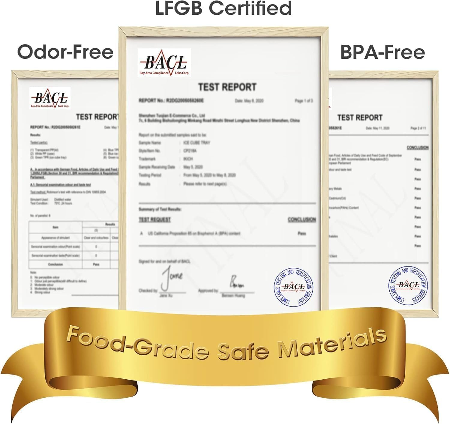 带盖冰桶4件套硅胶冰块托盘 - 留学生小公寓冰箱空间神器，堆叠防融化随时取冰喝咖啡熬夜赶due