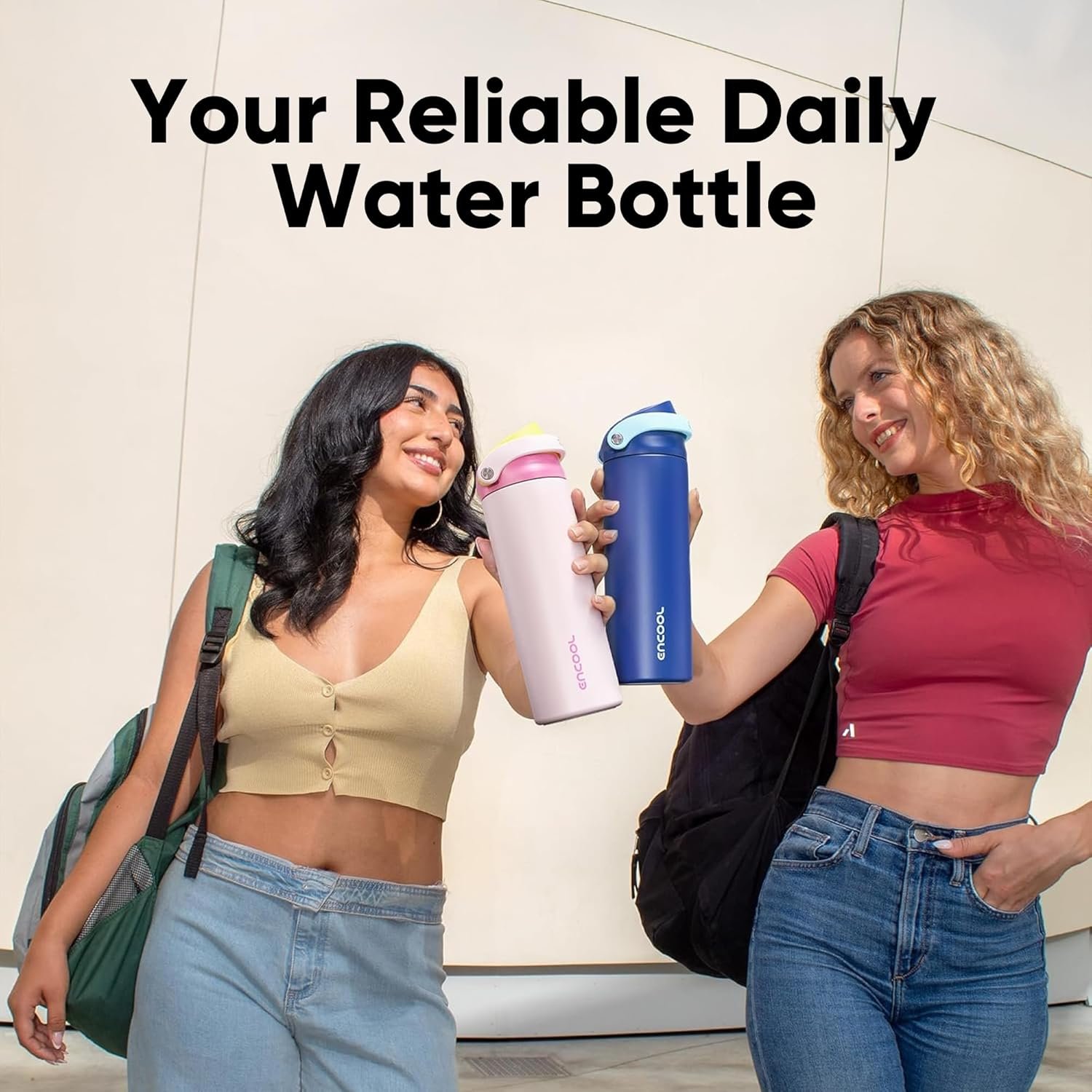 防漏保温双吸水瓶：留学生通勤健身省心神器，冰饮冷藏一整天不洒包