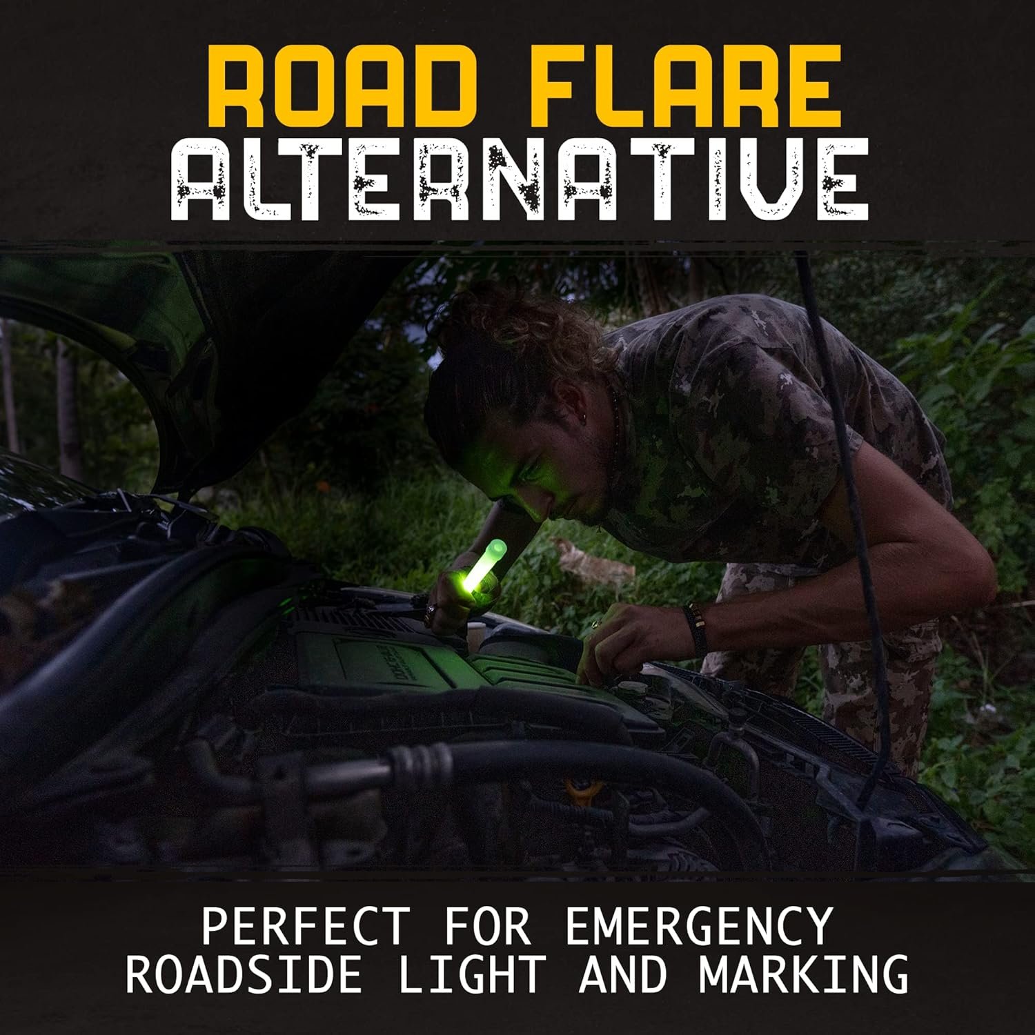 30根超亮荧光棒批量装：留学生海外租房停电应急光源、夜归校园路安全守护、旅行生存包必备，12小时持久照明省心无忧