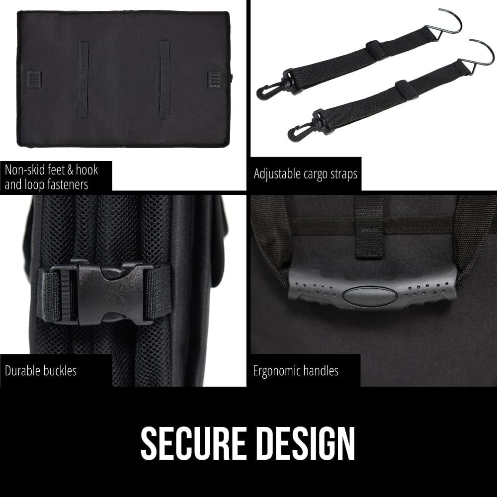 大容量防滑防水折叠后备箱储物箱，留学生海外自驾路途行李神器，多隔间整理让租房搬家超省心