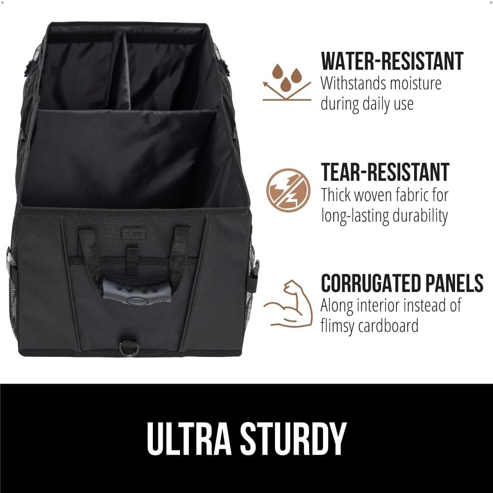 大容量防滑防水折叠后备箱储物箱，留学生海外自驾路途行李神器，多隔间整理让租房搬家超省心