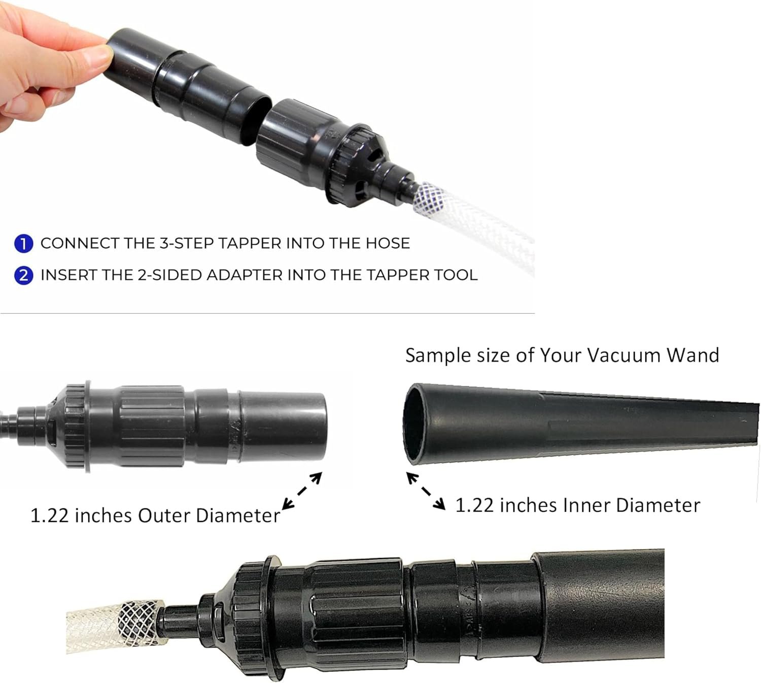 迷你真空吸尘器8件附件工具套装：留学生宿舍键盘缝隙吸尘利器，租房小空间清洁零负担