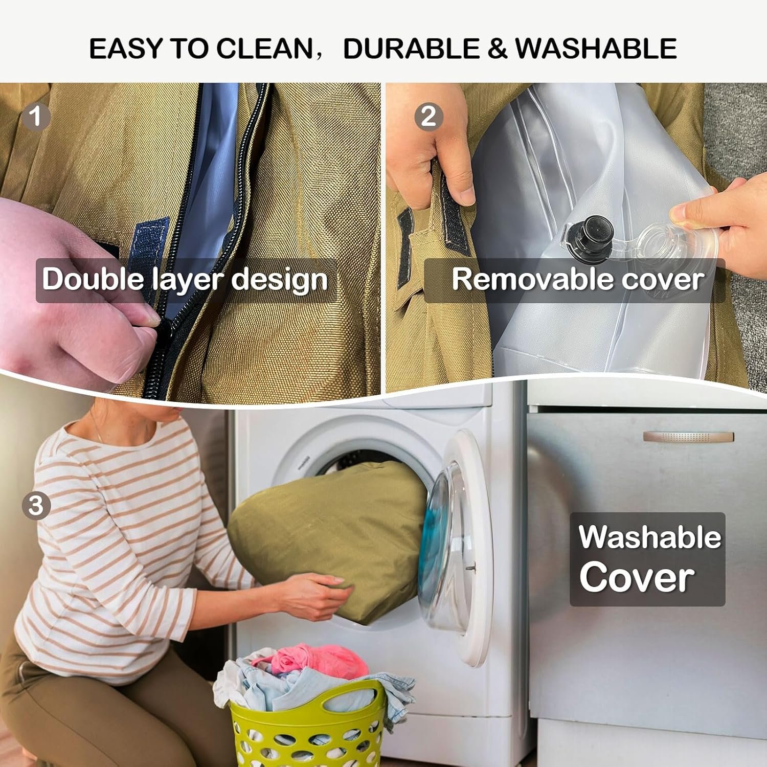 多功能充气沙发 留学生租房宿舍解压神器 内置泵速充气 防水防刺穿易收纳 熬夜赶due后变身电影双座 跨国搬家零负担