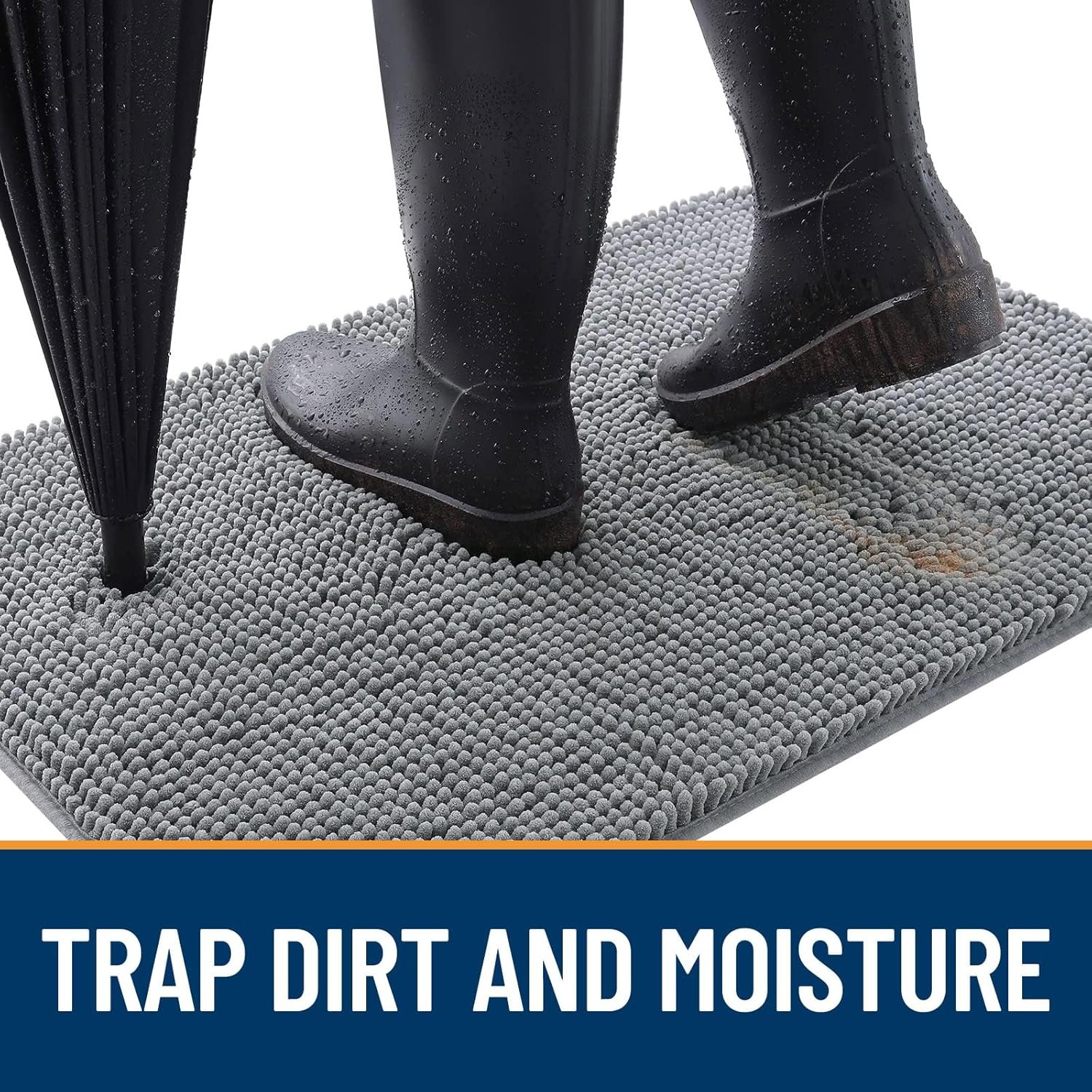 狗爪泥污吸水门垫30x20 留学生租房防宠污神器 快速吸湿易洗快干 守护公寓地板整洁无忧