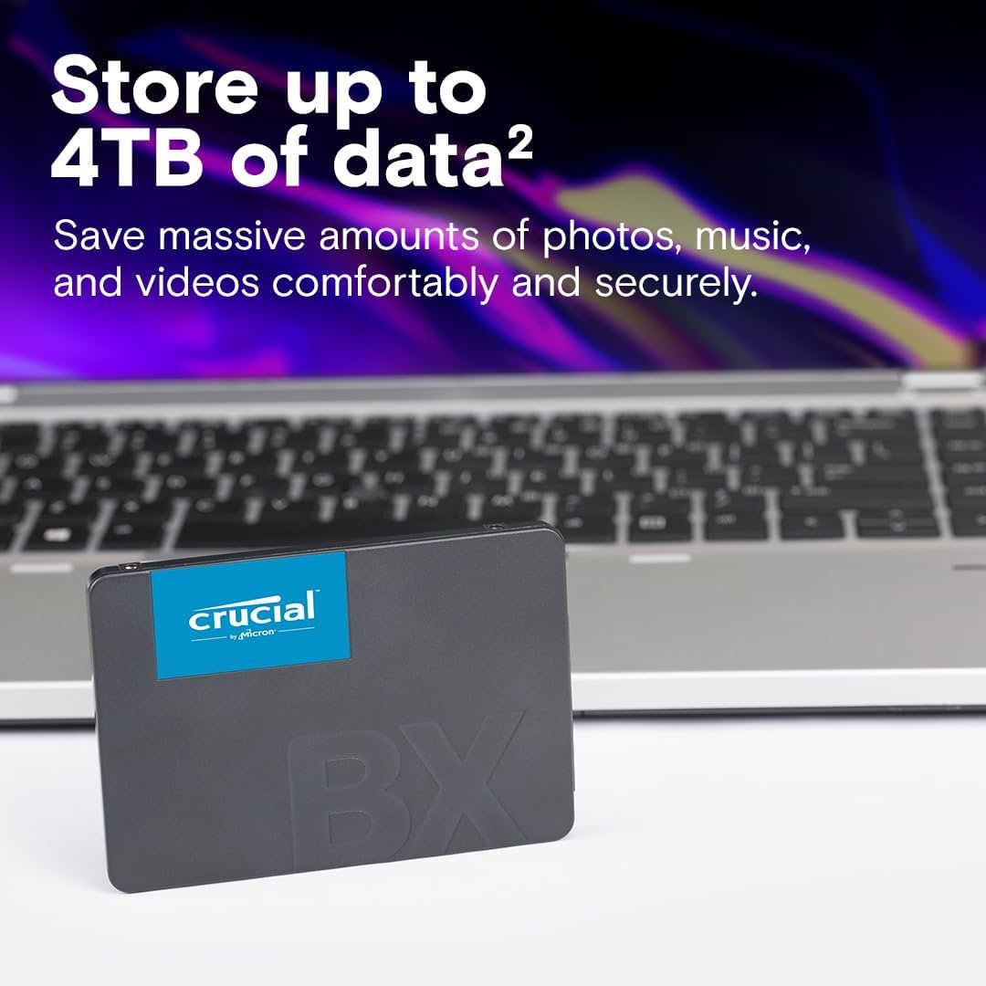 1TB SATA 2.5英寸SSD固态硬盘：留学生海外笔记本升级，海量学习资料极速加载，熬夜赶due电脑不卡顿