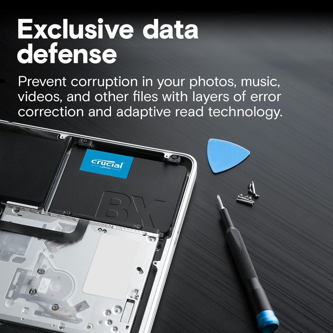 1TB SATA 2.5英寸SSD固态硬盘：留学生海外笔记本升级，海量学习资料极速加载，熬夜赶due电脑不卡顿