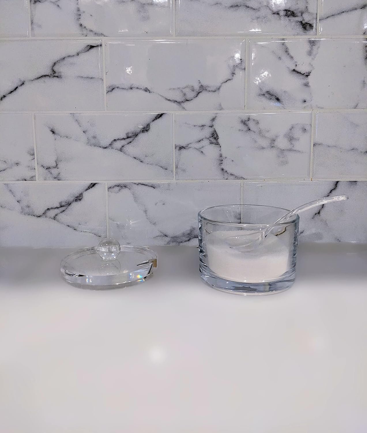 透明亚克力糖碗带盖勺 留学生公寓熬夜咖啡茶速取罐 8oz防潮保鲜谷物存储 洗碗机安全小厨房台面整洁 透明亚克力糖碗带盖勺 留学生公寓熬夜咖啡茶速取罐 8oz防潮保鲜谷物存储 洗碗机安全小厨房台面整洁