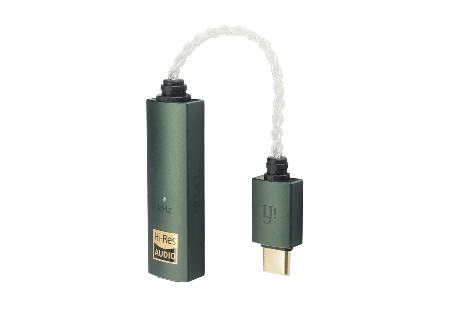便携USB-C耳机放大器DAC转接头3.5/4.4mm - 留学生熬夜赶due解压神器，即插即用高解析音质随身听，租房旅行轻松沉浸音乐世界