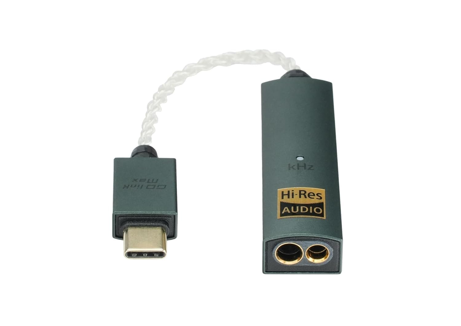 便携USB-C耳机放大器DAC转接头3.5/4.4mm - 留学生熬夜赶due解压神器，即插即用高解析音质随身听，租房旅行轻松沉浸音乐世界