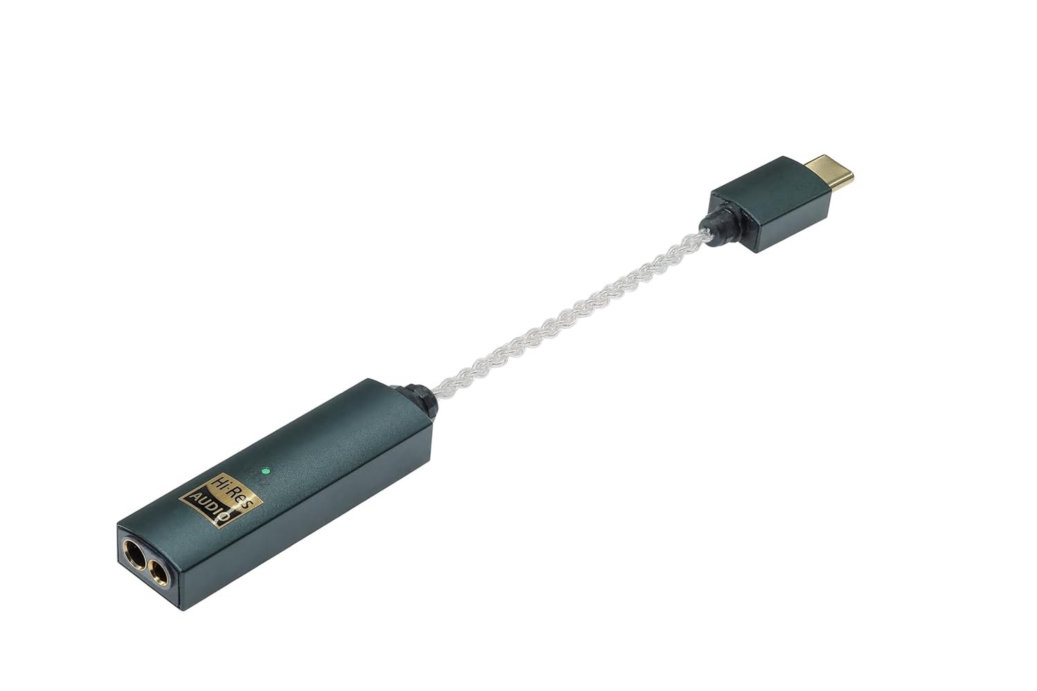 便携USB-C耳机放大器DAC转接头3.5/4.4mm - 留学生熬夜赶due解压神器，即插即用高解析音质随身听，租房旅行轻松沉浸音乐世界