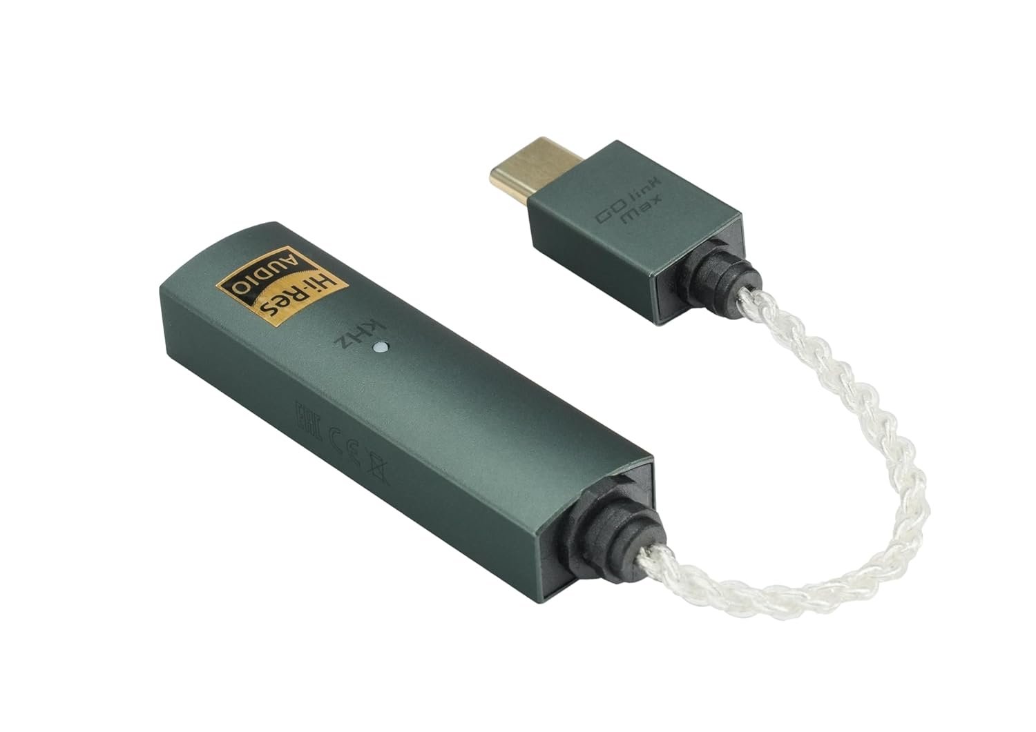 便携USB-C耳机放大器DAC转接头3.5/4.4mm - 留学生熬夜赶due解压神器，即插即用高解析音质随身听，租房旅行轻松沉浸音乐世界