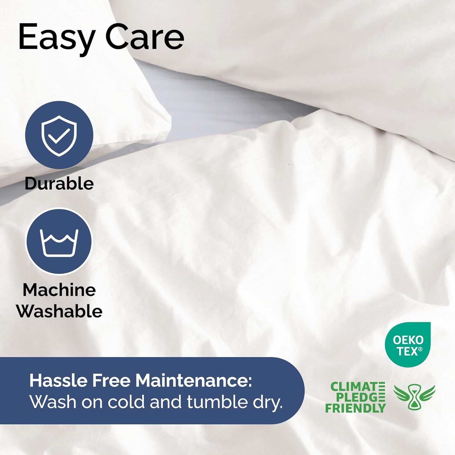 皇后床床罩套装 - 留学生异国小窝深夜钻入超柔透气酒店奢华被罩缓解孤独舒适入眠（古董白）