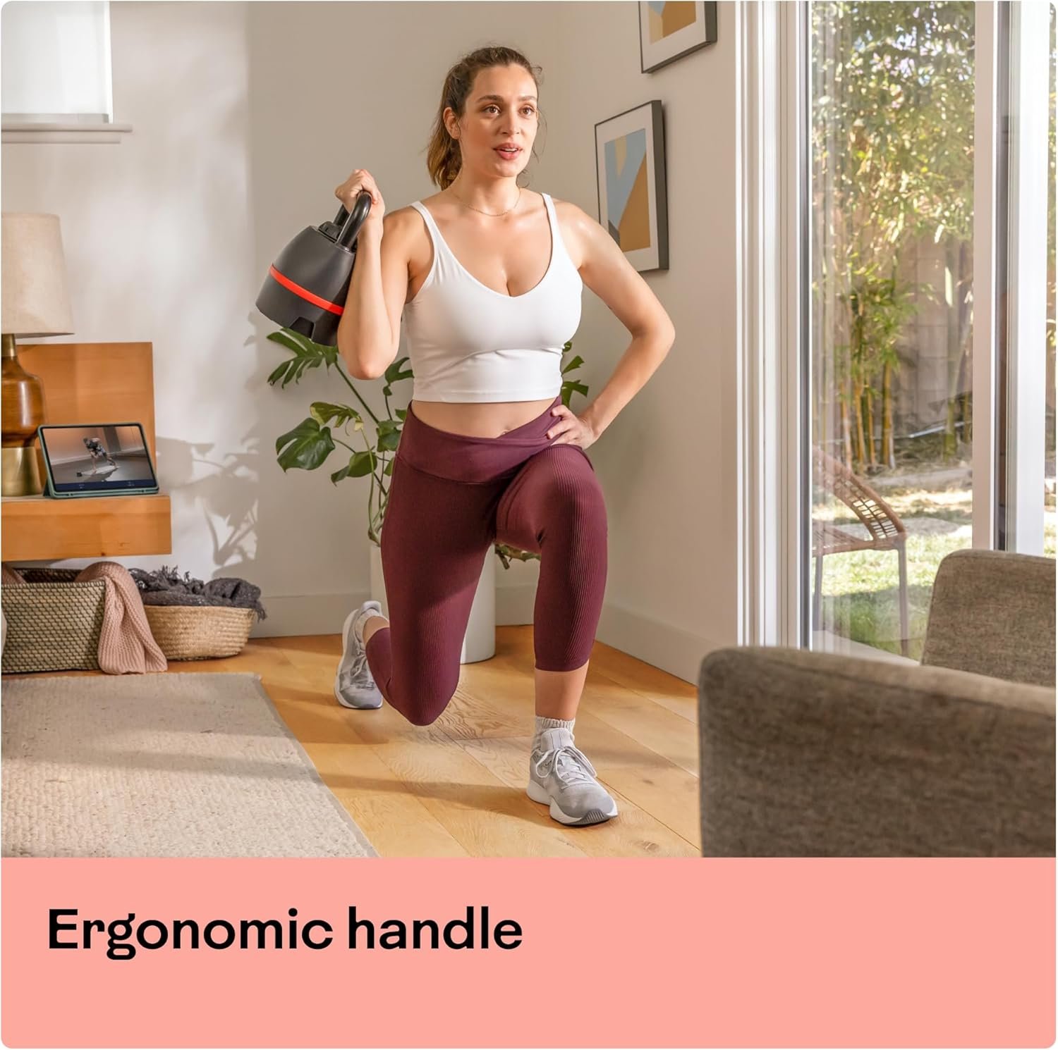 可调节壶铃 留学生宿舍一壶多重 挤出空间力量爆发