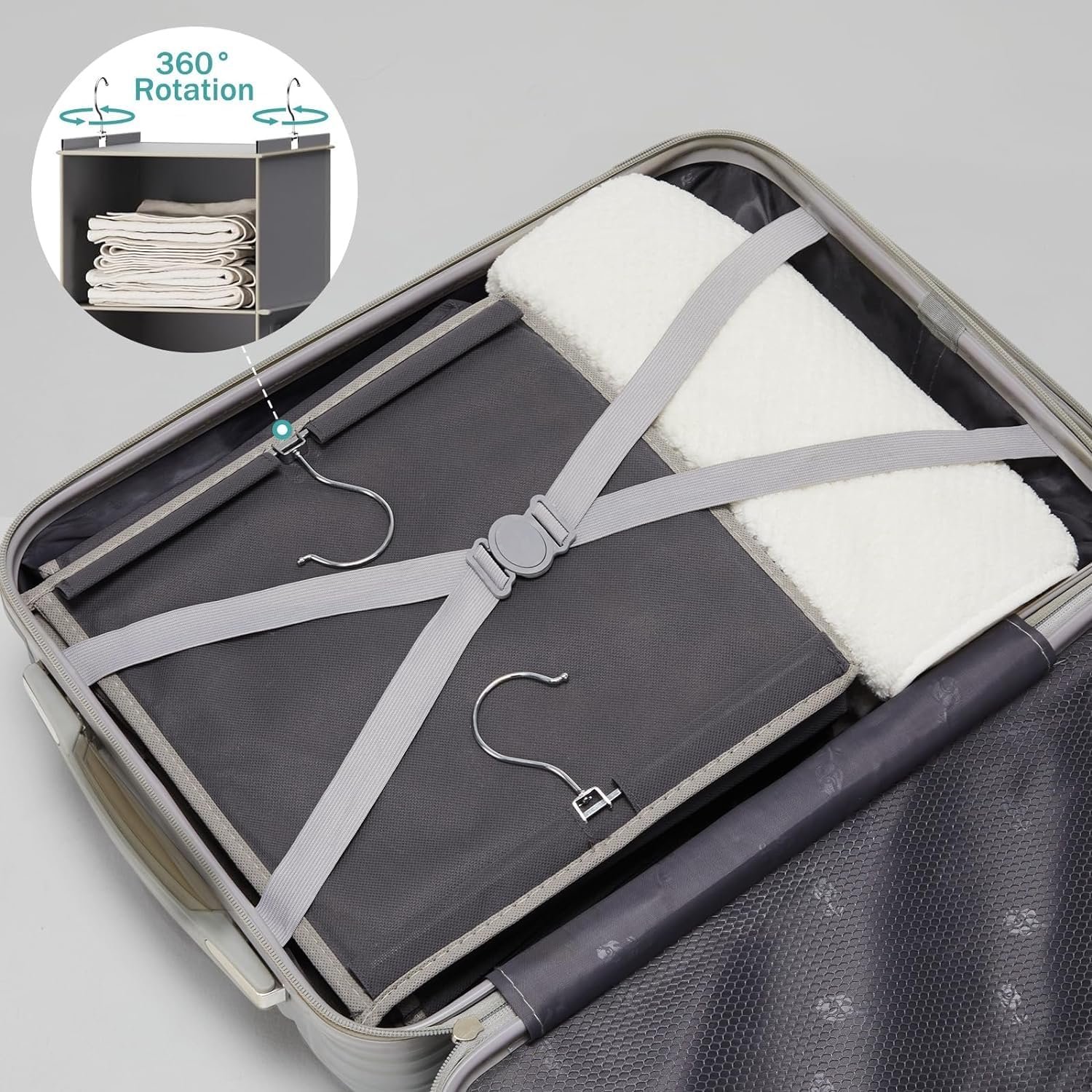 6层挂式衣柜储物架，留学生宿舍瞬间衣物井然有序