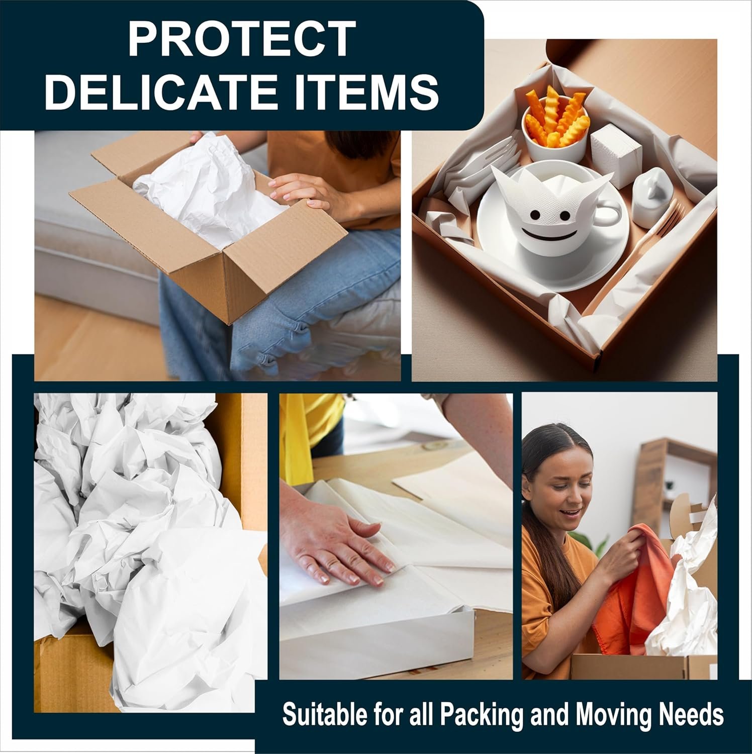 白色新闻包装纸 320张 27