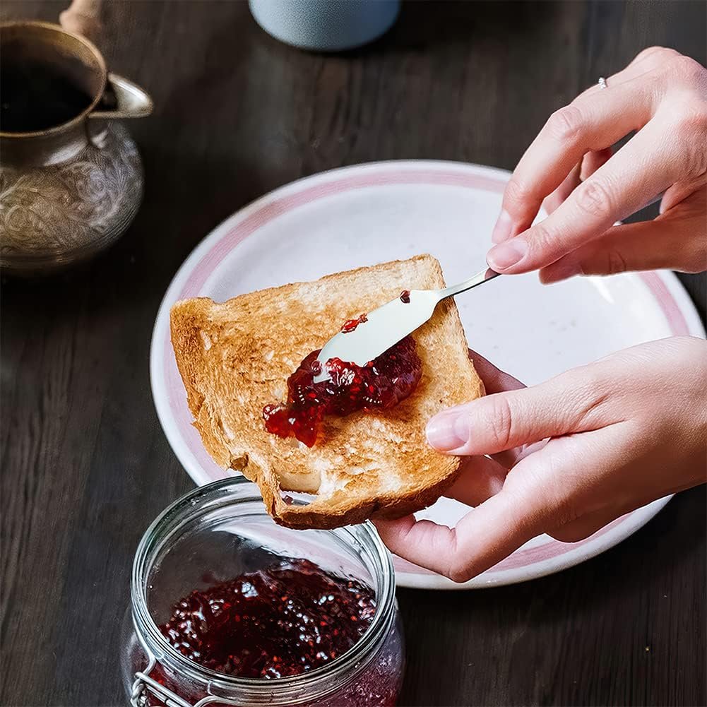 不锈钢黄油刀奶酪刀2件套 留学生宿舍厨房速涂黄油面包切片奶酪 轻松自制早餐派对
