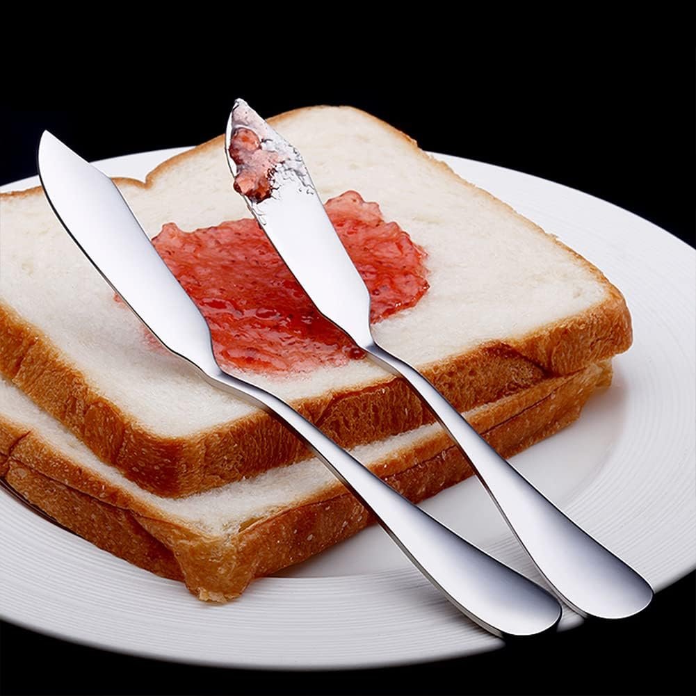 不锈钢黄油刀奶酪刀2件套 留学生宿舍厨房速涂黄油面包切片奶酪 轻松自制早餐派对