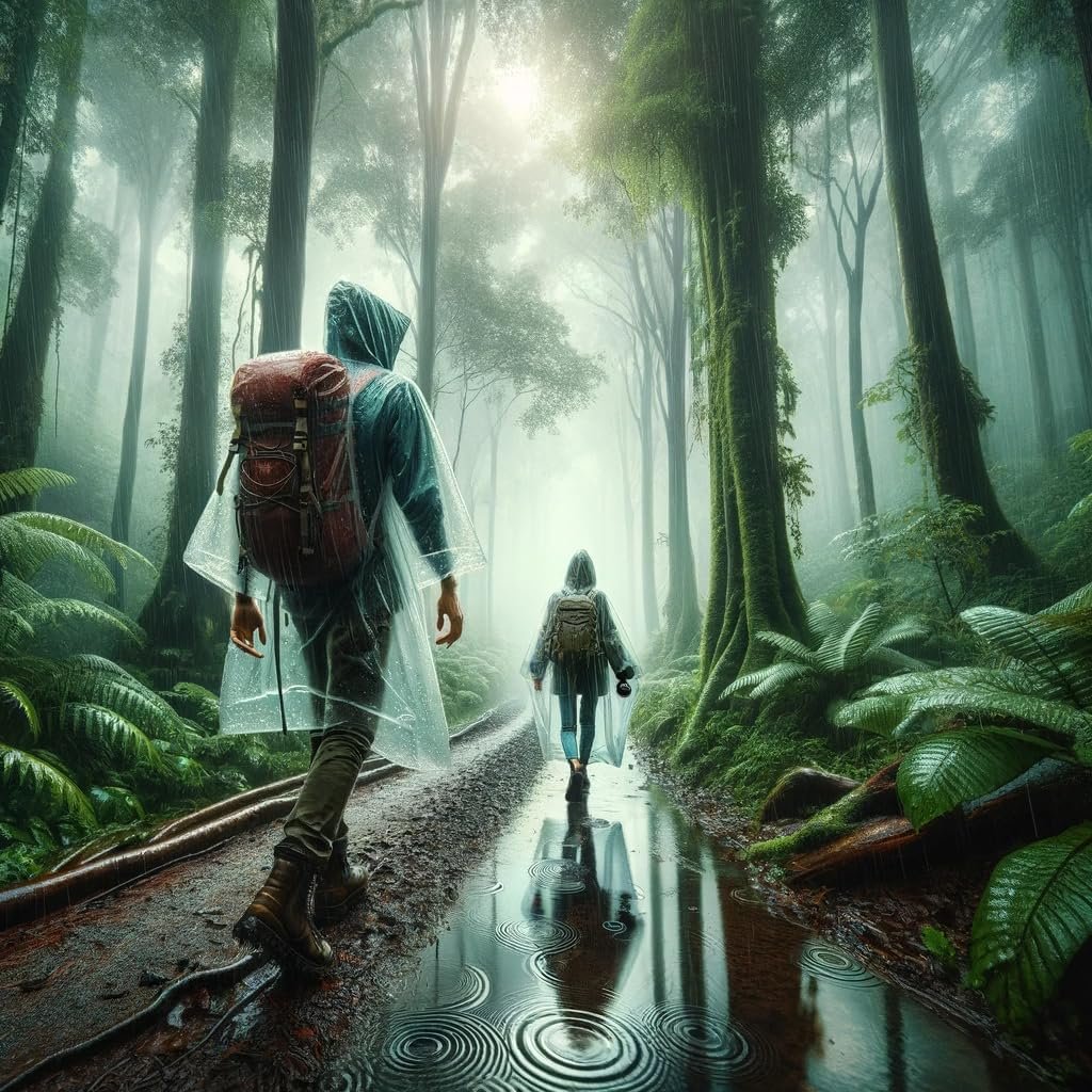 成人一次性雨披5包 留学生雨天校园背包速披防淋神器