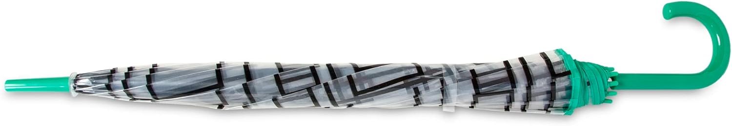 透明防风雨气泡伞 自动开 - 留学生雨天校园赶课头发干爽看路不湿身