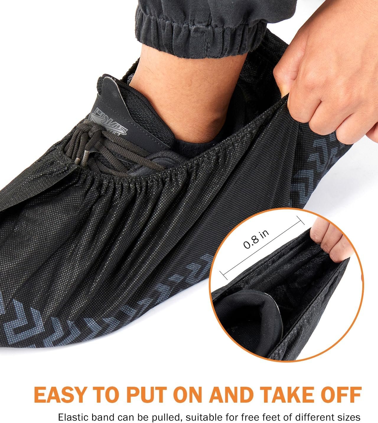 留学生公寓地板守护 100片XL防滑鞋套 进门瞬间零污染