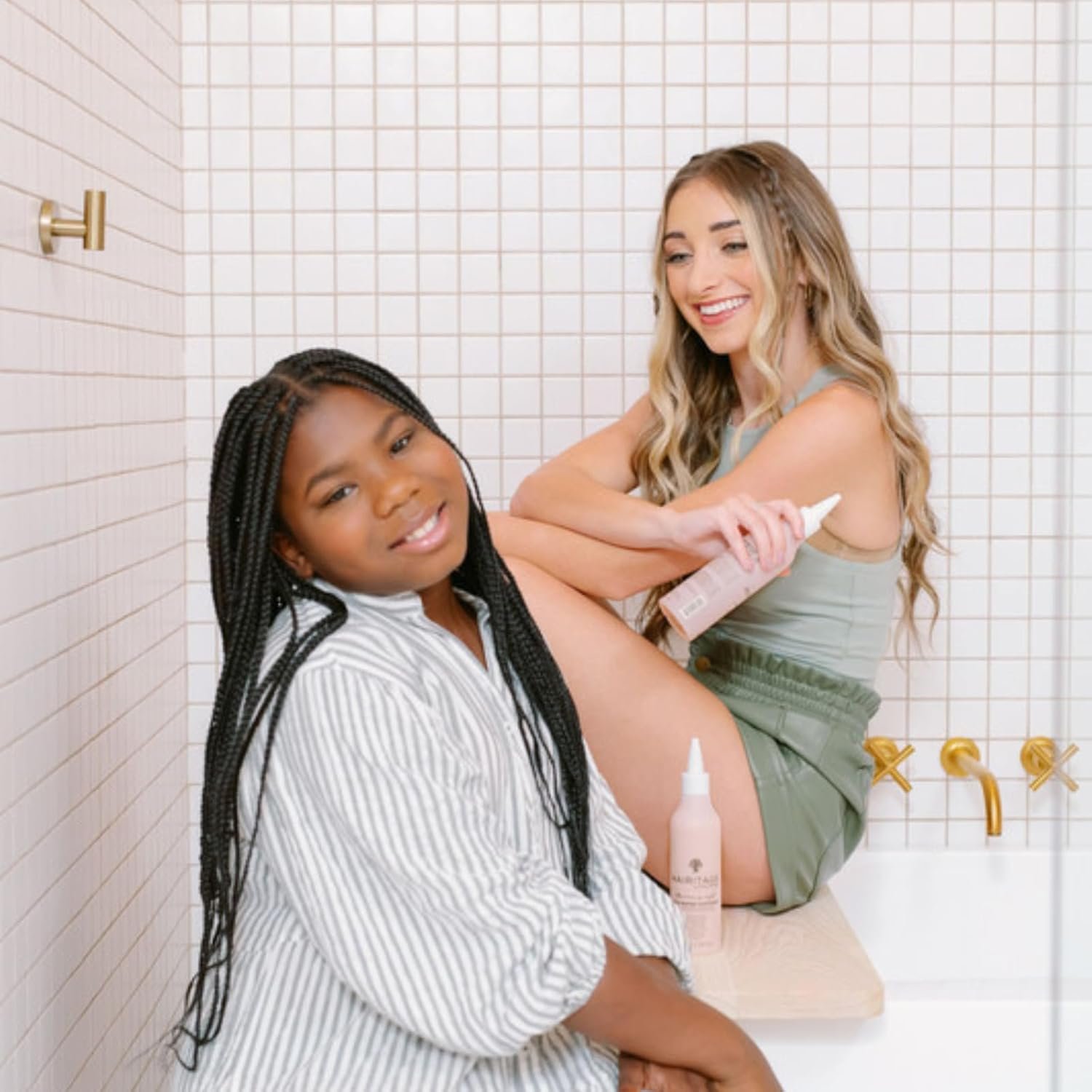 留学生宿舍镜前速喷米水护发精华 - 迷迭香藜麦增厚蓬松 纯素适全发质8oz