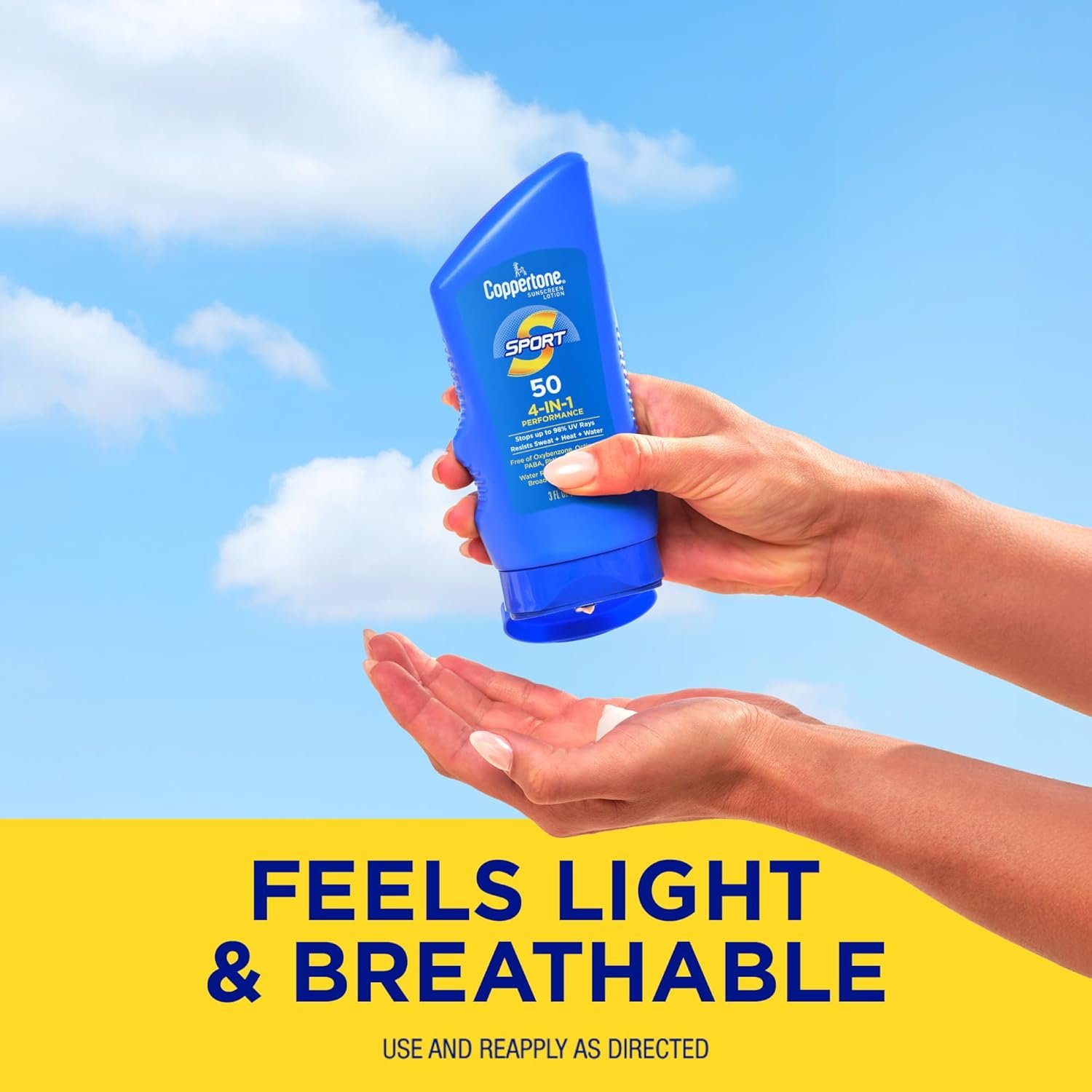 SPF 50 广谱防晒乳液 3液盎司 留学生海滩狂欢阳光防护