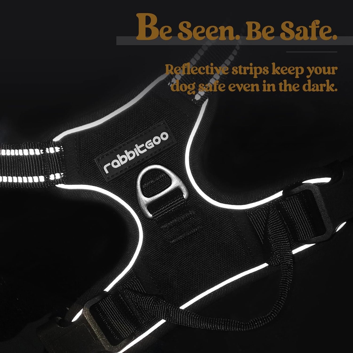 大型犬防拉扯狗背带 双牵引夹 柔软可调反光不勒 易控把手 留学生海外夜遛公寓狗 轻松控宠融入社区 大型犬防拉扯狗背带 双牵引夹 柔软可调反光不勒 易控把手 留学生海外夜遛公寓狗 轻松控宠融入社区