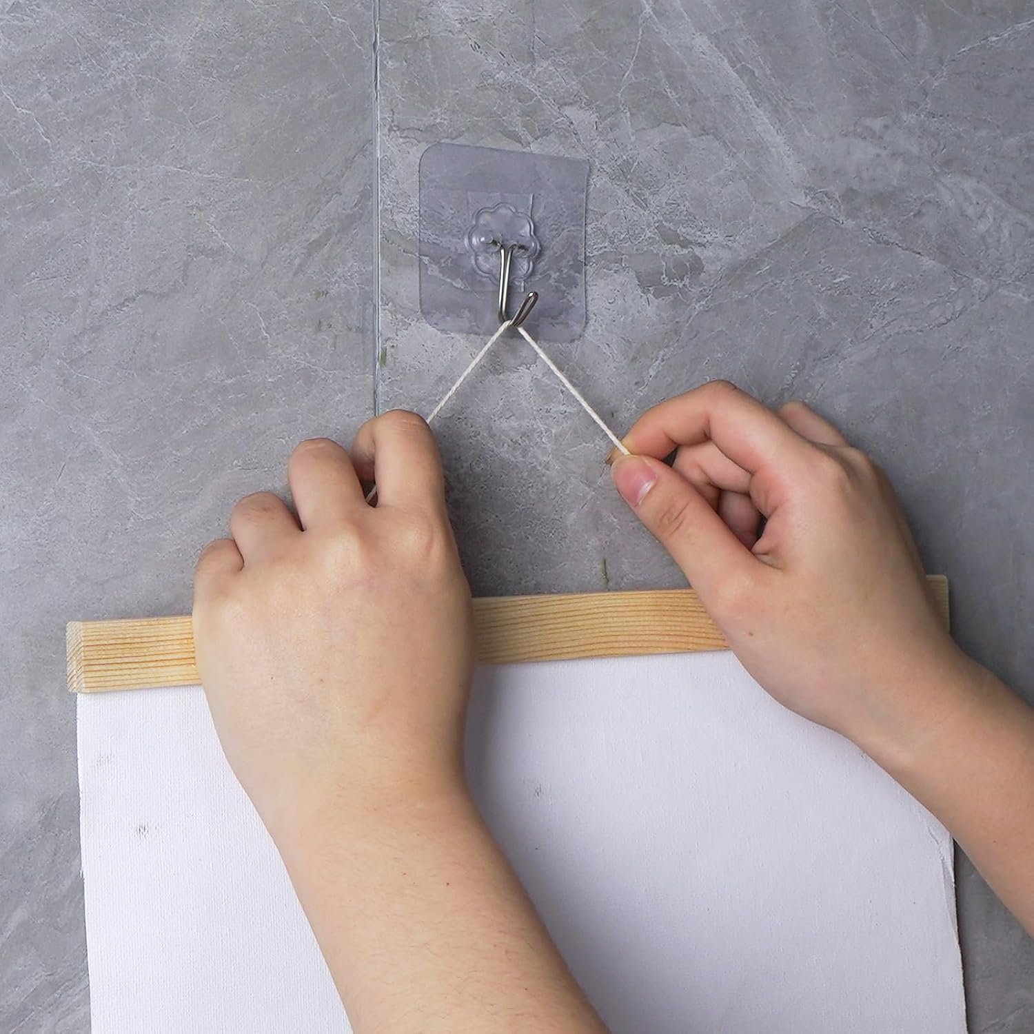 油画双面空白画布 留学生宿舍DIY家乡墙艺术 棉质卷轴3件套