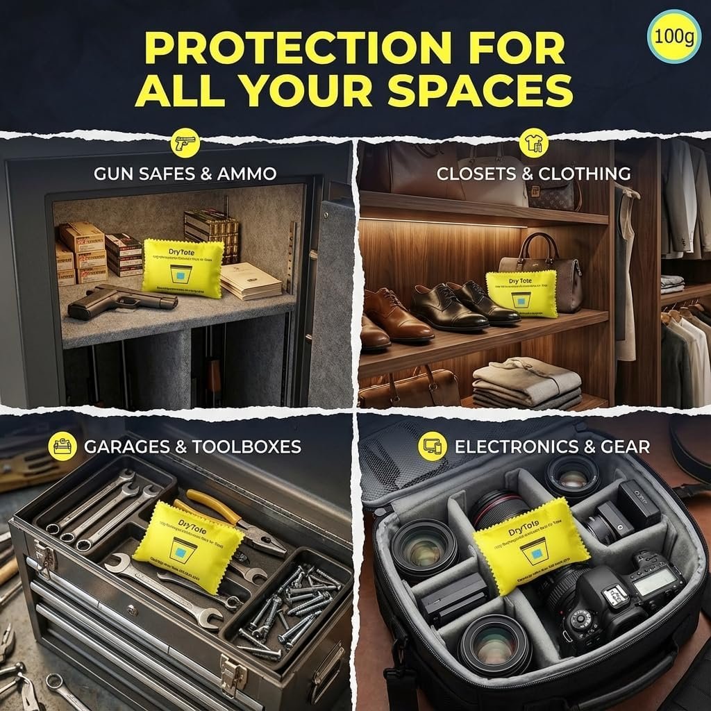 留学生宿舍衣柜防潮神器 可重复使用干燥剂包100g 颜色变幻提醒 大容量200加仑守护衣物干爽 留学生宿舍衣柜防潮神器 可重复使用干燥剂包100g 颜色变幻提醒 大容量200加仑守护衣物干爽