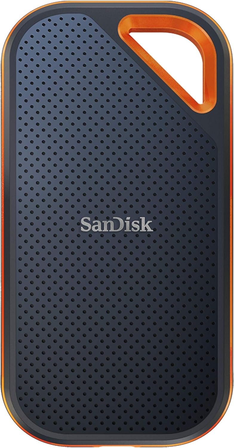 4TB 高速便携SSD - 留学生宿舍周末一键备份海量家乡视频照片 释放电脑空间 2000MB/s USB-C IP65防水防尘