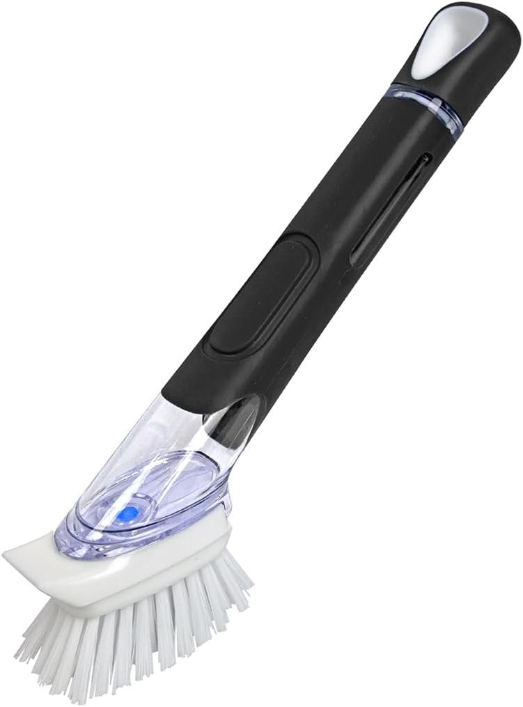 带肥皂泵重型洗碗刷，留学生宿舍厨房一泵速洁油腻锅碗