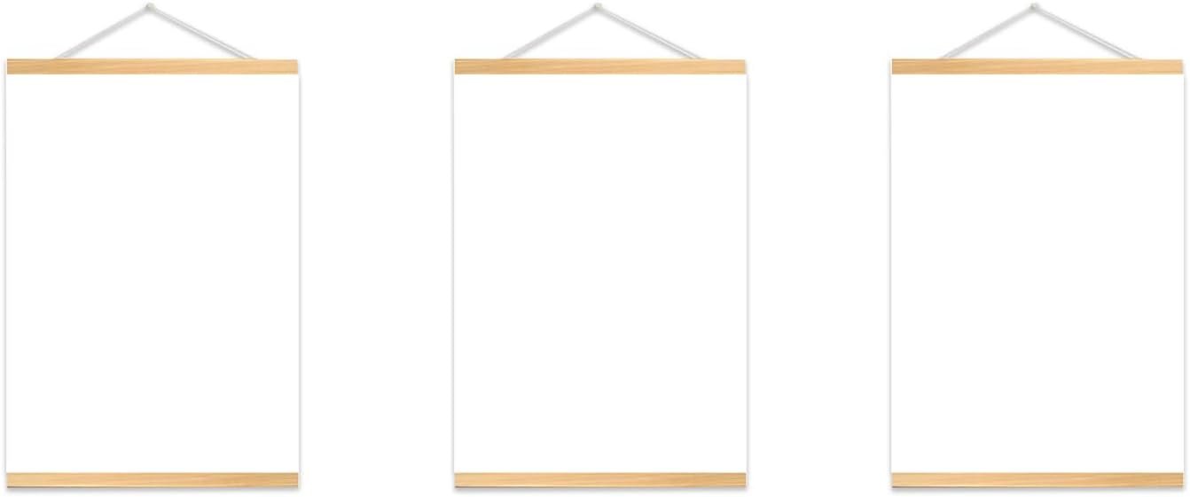 油画双面空白画布 留学生宿舍DIY家乡墙艺术 棉质卷轴3件套