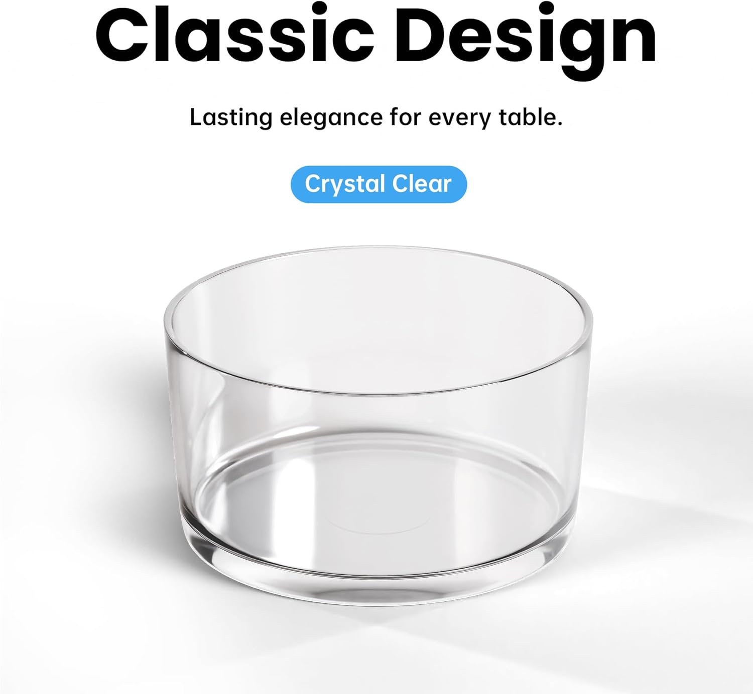 大容量玻璃沙拉碗 - 留学生宿舍厨房一碗盛沙拉水果甜点,优雅招待室友缓解乡愁 大容量玻璃沙拉碗 - 留学生宿舍厨房一碗盛沙拉水果甜点,优雅招待室友缓解乡愁