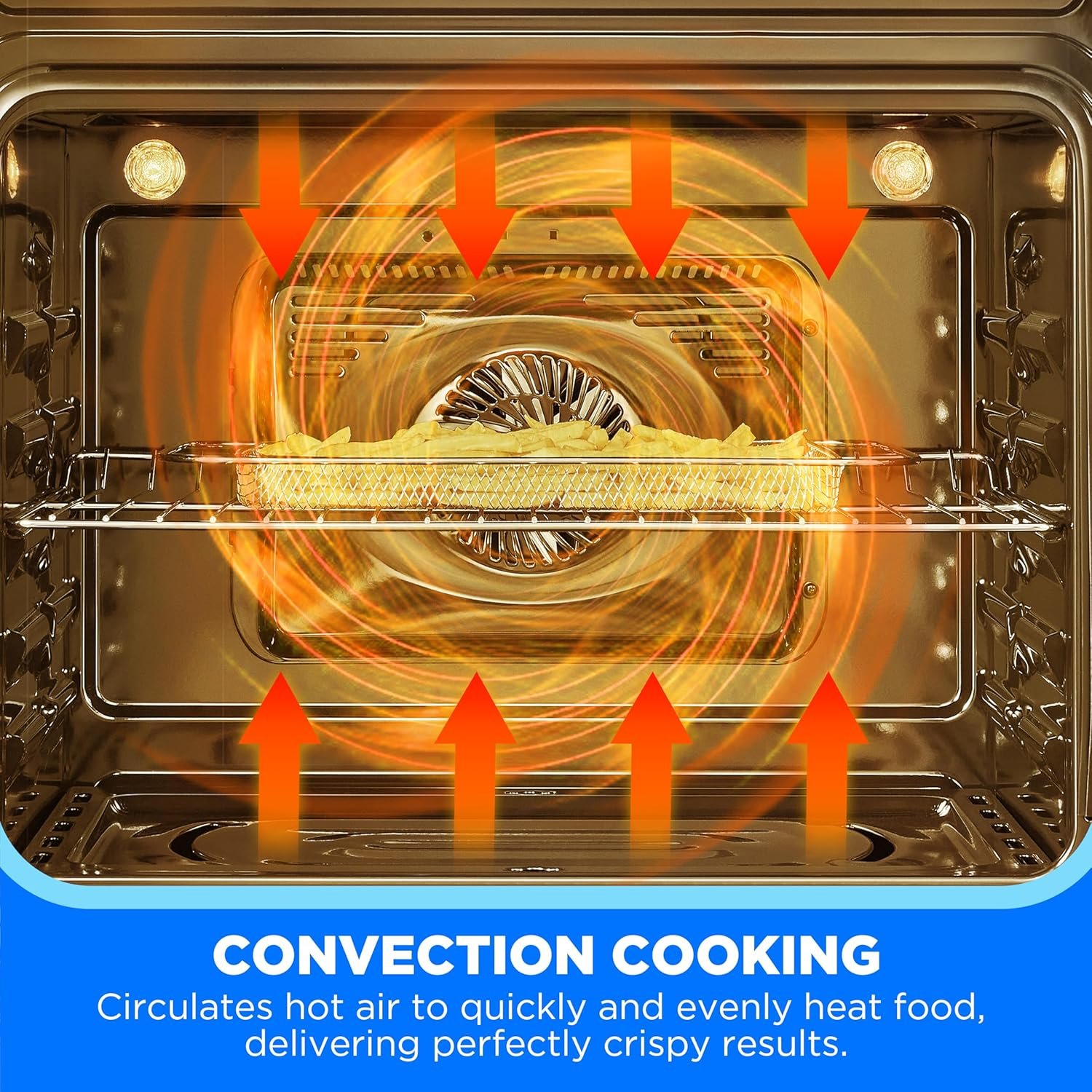 24英寸嵌入式单壁烤箱 2.5立方英尺容量 8合一种烹饪模式 不锈钢 留学生小公寓一键烤出家乡焗菜解乡愁 24英寸嵌入式单壁烤箱 2.5立方英尺容量 8合一种烹饪模式 不锈钢 留学生小公寓一键烤出家乡焗菜解乡愁