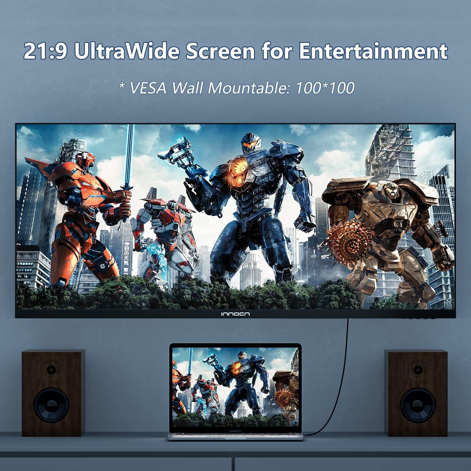 40英寸WQHD超宽显示器3440x1440 144Hz FreeSync Premium HDR400 21:9 95% DCI-P3 500尼特IPS USB-C HDMI 可调高度VESA 留学生宿舍一屏多开作业追剧沉浸高效不卡顿