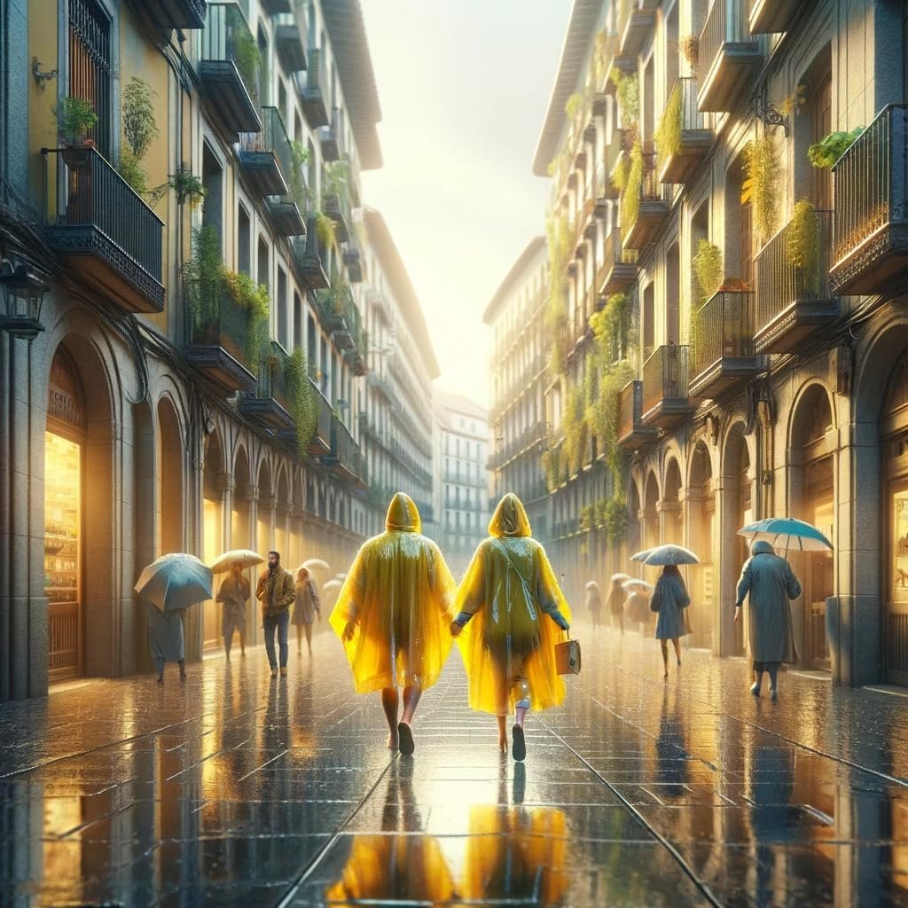 成人一次性雨披 留学生雨天校园匆忙赶课防淋湿5件装