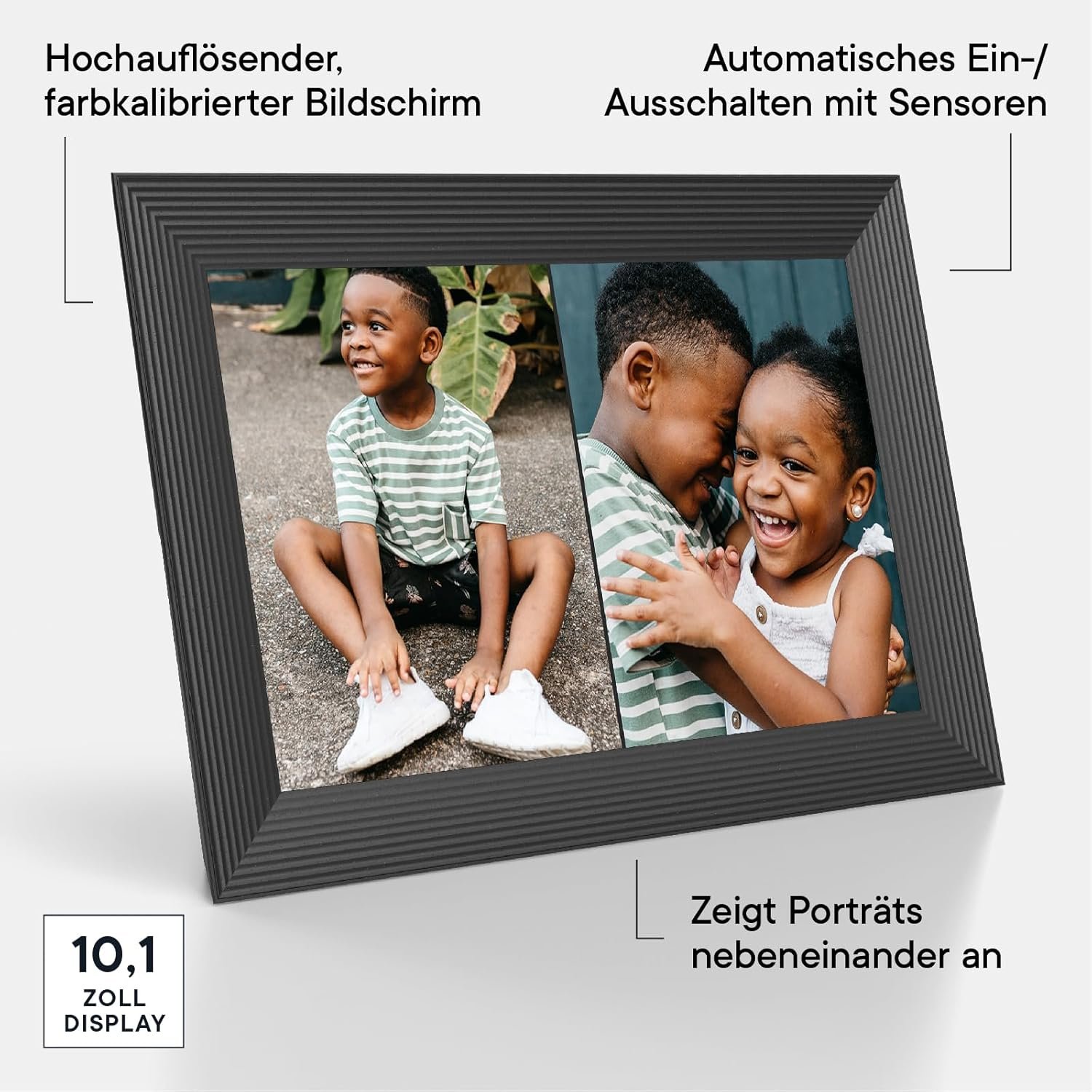 10.1英寸HD WiFi数字相框 App远程添家照无限存储 - 留学生宿舍夜里唤醒家人团聚温馨画面 10.1英寸HD WiFi数字相框 App远程添家照无限存储 - 留学生宿舍夜里唤醒家人团聚温馨画面