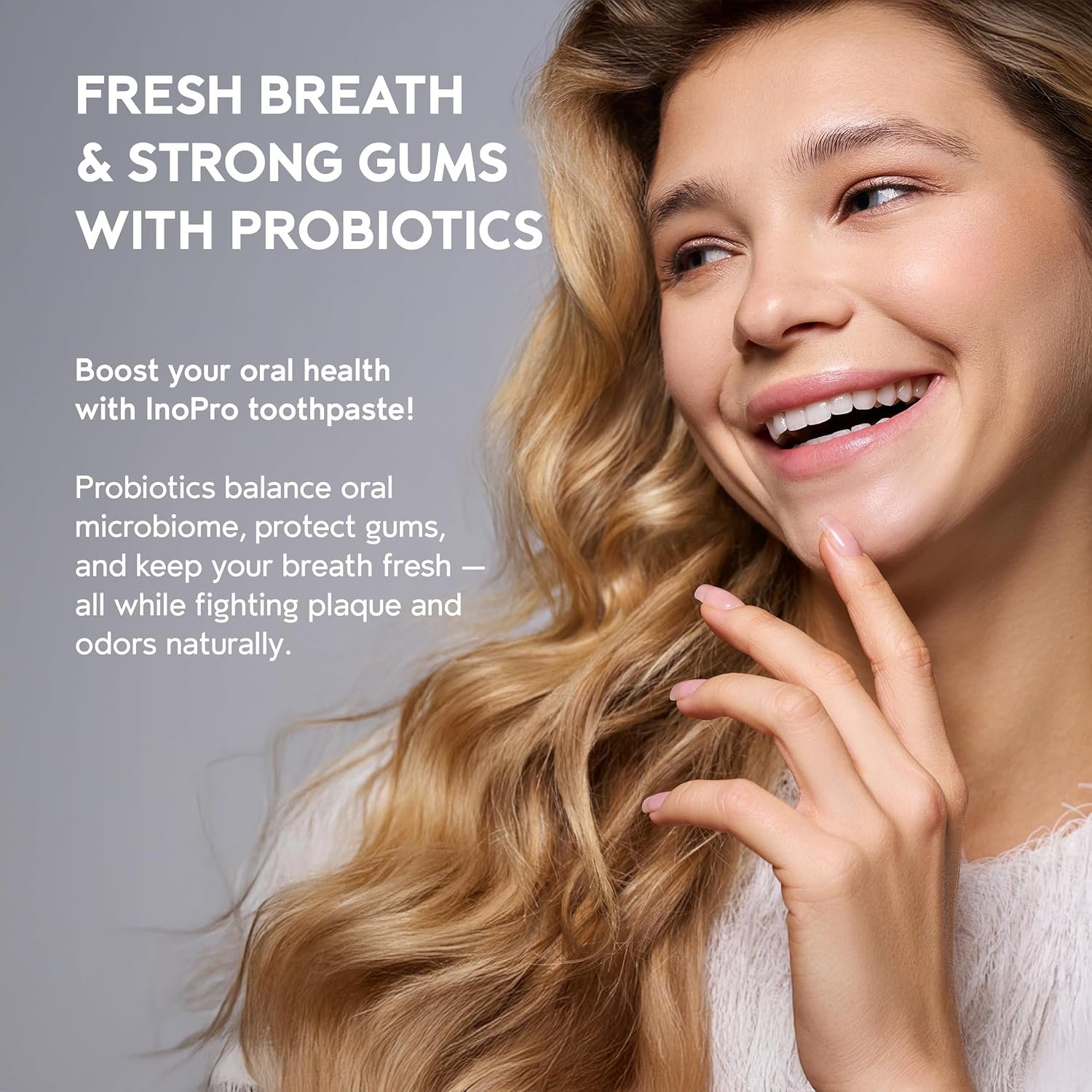 水酸钙美白牙膏 留学生海外饮食敏感牙宿舍晨刷修复 益生菌无氟再矿化SLS免费小苏打椰子油5oz