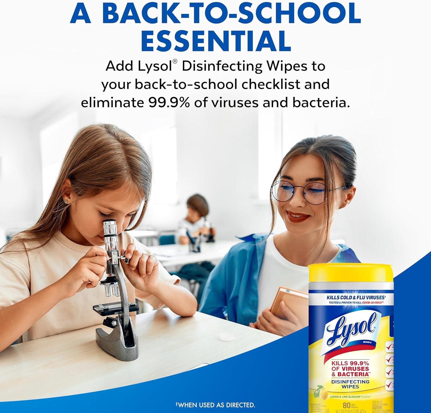 多表面抗菌消毒湿巾 留学生宿舍厨房一擦杀菌 柠檬青柠花香 4包装 多表面抗菌消毒湿巾 留学生宿舍厨房一擦杀菌 柠檬青柠花香 4包装