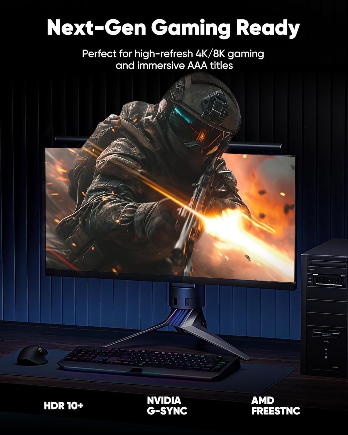 80Gbps VESA认证DisplayPort 2.1 16K DP线缆2米(8K@240Hz 4K@540Hz)，留学生宿舍书桌直连游戏显示器，HDR/FreeSync/G-Sync沉浸高清娱乐瞬间
