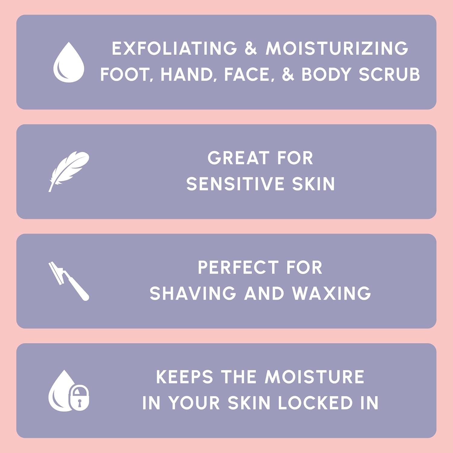 椰奶身体磨砂膏 - 留学生海外宿舍冬日淋浴后深层保湿去角质，告别干燥妊娠纹细纹皱纹，男女通用10盎司