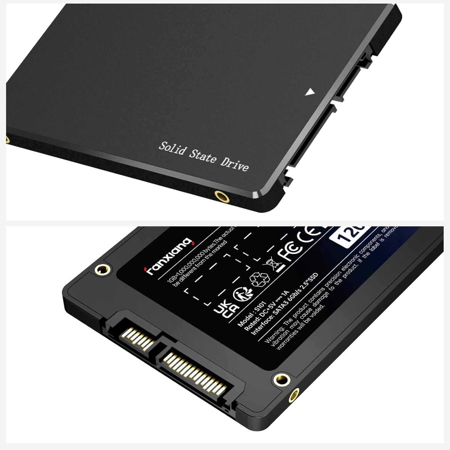 2TB SATA3 6Gb/s 2.5英寸固态硬盘 留学生宿舍笔记本升级 极速加载海量论文视频 深夜高效学习不卡顿